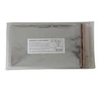 Bolsas transparentes BOPP con solapa adhesiva - Pack 100 uds - 40 micras | Grado alimentario, Amazon FBA, envasado y manualidades (12x18)