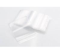 Bolsas transparentes con cierre, 50 micras de grosor, tamaños a elección (350 mm x 450 mm), paquete de 100 unidades