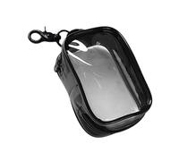 Bolsas transparentes con cremallera, bolsa transparente portátil, bolsas de cable de carga multifuncionales con cremallera, bolsas de almacenamiento para organizar suministros para cables de carga, a,