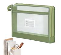 Bolsas Transparentes con Cremallera,Transparente A4 Doble Capa Gran Capacidad,Bolsas de Almacenamiento de Documentos | Para Estudiantes Material Escolar Archivo de Documentos Tareas