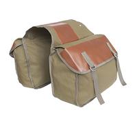 Bolsas Traseras para Motocicleta, Mochila para, Scooter, Alforjas De Lona para Kawasaki 1000 Bolsa de Equipaje Viaje para Motocicleta(Brown)