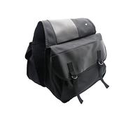 Bolsas Traseras para Motocicleta, Mochila para, Scooter, Alforjas De Lona para Kawasaki 1000 Bolsa de Equipaje Viaje para Motocicleta(Negro)