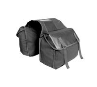 Bolsas Traseras Universales para Motocicleta Scooter Alforjas De Lona para BMW F800ST F650GS F800S K1300S R1200R G450X R1200GS K1200R Bolsa Trasera Moto(Negro)