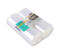 Bolsas Vacio Alimentos, 2 Rollos 20x600 cm - Rollo de Bolsas para Envasar al Vacio Gofradas para Almacenar, Conservar, Cocinar y Hervir Alimentos - Bolsas para Máquina Envasadora de Vacío sin BPA