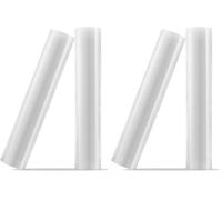 Bolsas Vacio Alimentos, 2 Rollos 30 * 600cm Bolsas Envasar Al Vacio Alimentos para Almacenar Alimentos, Cocinar, Compatible Bolsas De Vacío Gofradas con Todos Los Equipos De Envasado (Paquete de 2)