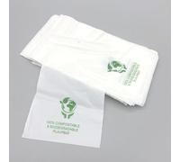 Bolsas Zip - 100% compostables y reciclables - Grosor 50 micras - Lote y tamaños a elegir (120 x 180 mm (100 bolsas) transparente