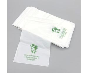 Bolsas Zip - 100% compostables y reciclables - Grosor 50 micras - Lote y tamaños a elegir (80 x 120 mm (1000 bolsas) transparente