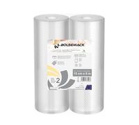 Bolsemack Rollos de Vacío Gofrados para Alimentos, 15 cm x 6 m, 2 Uds