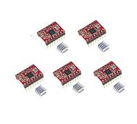 Bolsen 5 unids/lote reprap paso conductor pololu A4988 motor paso a paso controlador módulo con disipador de calor de aluminio para rampas 1.4 impresora 3D