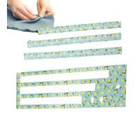 Bolsillo con cremallera - Riñón de bolsillo con cremallera acrílica, Guía de costura de limón | de colcha DIY, herramienta de artesanía, accesorio de corte d