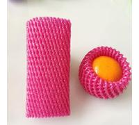 bolsillo de espuma 100 fundas de red de espuma, 14 × 7 cm, protección contra golpes, embalaje de transporte(Rose Red)