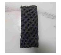 bolsillo de espuma 200 fundas protectoras de red for frutas grandes, 24 x 10 cm, elásticas, a prueba de golpes y anticolisiones.(Black)
