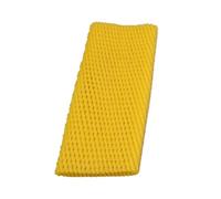 bolsillo de espuma 50 fundas de red de espuma amarillas, a prueba de golpes, for botellas de vino(12x7cm)