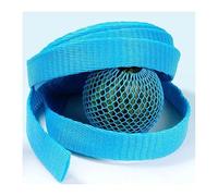 bolsillo de espuma Funda de red de espuma de color fruta de 9 cm x 20 m con bolsillo y rollo largo, protección a prueba de golpes(Blue)