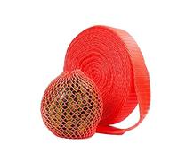 bolsillo de espuma Funda de red de espuma de color frutal con bolsillo y rollo largo, embalaje protector a prueba de golpes(Red,9cmx25m)