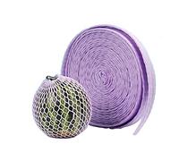bolsillo de espuma Funda de red de espuma de color frutal con bolsillo y rollo largo, embalaje protector a prueba de golpes(Purple,9cmx23m)