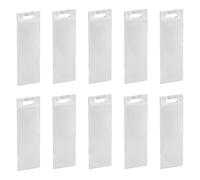 Bolsillo de paraguas genérico impermeable - Bolsillo de paraguas translúcido 10 piezas medio plegable transparente con hebilla de mano | Bolsa de soporte plegable engrosada para almacenamiento kle, a