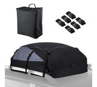 Bolsillo del Compartimento automático Grande | de Techo Plegable Fabricada en Material Impermeable con Cremallera | de Almacenamiento, portaequipajes Blandos, Accesorios de Viaje, solución