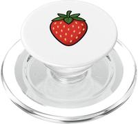Bolsillo Fresa PopSockets PopGrip para MagSafe