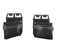 Bolsillo para clavos y tornillos, diseño compacto, resistente, útil para organización y almacenamiento de piezas de ferretería.