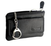 Bolsillo para llaves Deluxe, Piel de vacuno High Negro, medium