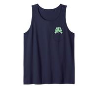 Bolsillo para niños y niñas pequeñas con diseño de cocodrilo Camiseta sin Mangas