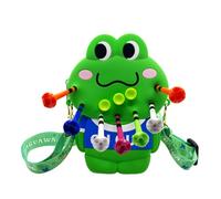 Bolsillo para Tee - Bolsa de almacenamiento para camisetas de golf Frog - Bolsa organizadora linda de almacenamiento para bolas para mujeres golfistas en entrenamiento