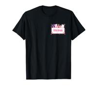 Bolsillo para útiles Escolares para el Primer día de Clases para niñas de Quinto Grado, Color Rosa Camiseta
