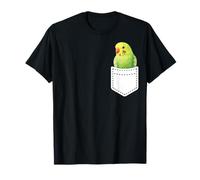 Bolsillo verde de brecha Camiseta