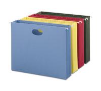 Bolsillos colgantes Smead tama o carta, colores surtidos, paquete de 4