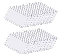 Bolsillos de Carpeta,20 Piezas 6 Agujeros de Tamaño A6,Carpetas de Cremallera,de Plástico Translúcidas Bolsas PVC de Hojas Sueltas Impermeables,Resistente al Agua y al Polvo