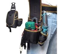 Bolsillos de cinturón de herramientas, bolsa de herramientas de cintura - Bolsa de cintura impermeable,Paquetes de equipo portátil, organizador de herramientas para marco, construcción