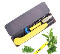 Bolsillos De Poda - Tripper Para Plantas Portátiles De 25,5x7x3 cm Con Cabeza Curva, De Jardín Cortantes Para Cortar Hojas De Té Y Cortar Rama | Herramienta De Jardinería Rosa,