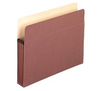 Bolsillos expandibles para archivos Pendaflex Redrope de 8,9 cm (3 1/2""), tama o carta, color marr n, paquete de 25
