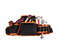 Bolsillos para cinturón de herramientas, cinturones de herramientas ajustables para electricista, carpintero, delantal, cinturón de utilidad