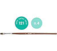 Bolsita con Colgador Pincel Escolar Plano Serie 121 n 4 MILAN, 0412104P