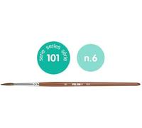 Bolsita con Colgador Pincel Escolar Redondo Serie 101 nº 6 MILAN®