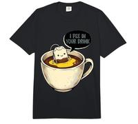 Bolsita de Té Graciosa Humor Taza Amante del Té Comfort Colors Adult Heavyweight T-Shirt