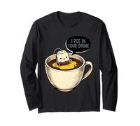 Bolsita de Té Graciosa Humor Taza Amante del Té Manga Larga