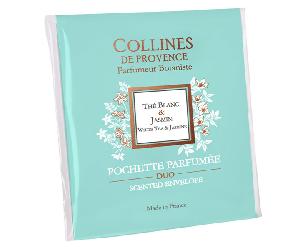 Bolsita perfumada de té blanco jazmín Collines de Provence - 6 g