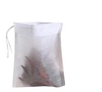 bolsitas de té reutilizables, Bolsas de filtro for sopa té con cordón no tejido calidad alimentaria, paquete varios tamaños, 20/50/100 unidades(6x8cm,50PCS)