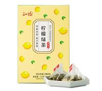 Bolsitas de té Verde Limón Refrescante Cuidado del Hígado Sabor Suave Taza de té Mañana Tarde Tiempo Libre