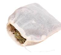 Bolsitas De Tela Pequeñas 100/50/10 Uds. Bolsas reutilizables de muselina algodón con cordón for jabón, hierbas y té, 6x8cm/8x1 0/10x1 5cm/15x2 0cm/20x2 5cm/25x3 0cm/30x40cmcm(80x100mm 100pcs)