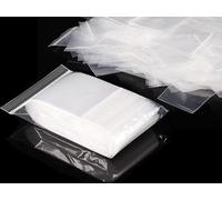 Bolsitas zip pequeñas 7 * 10cm Bolsas plastico transparente 200piezas Bolsa hermetica Resellables Ziplock bags Se puede usar para guardar joyas empacar galletas dulces de chocolate