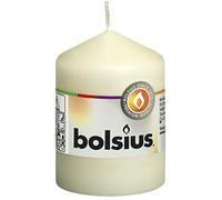 Bolsius 103614060105 - Vela Pilar, Cera de parafina, Color Marfil