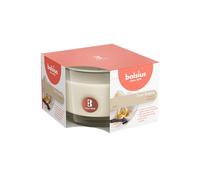 Bolsius - ánimo y Aromas Verdaderos TrueScents - Cera Vidrio Mecha de algodón Cristal - Vanille - Medium - 6 Unidades - Cera Vegetal Natural - sin Aceite de Palma
