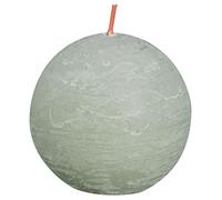 Bolsius - Luz de bola rústica - verde luz de bola - 7,6 cm de diámetro - 6 piezas