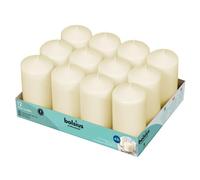 Bolsius Prof. Pilar 130/68 Pack 12 Marfil