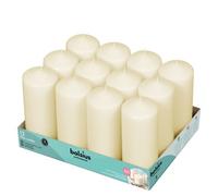Bolsius Prof. Pilar 170/68 Pack 12 Marfil