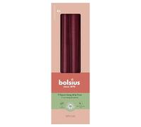 Bolsius - Special Essentials - Vela cónica lisa - 24,5 cm - Rojo metalizado